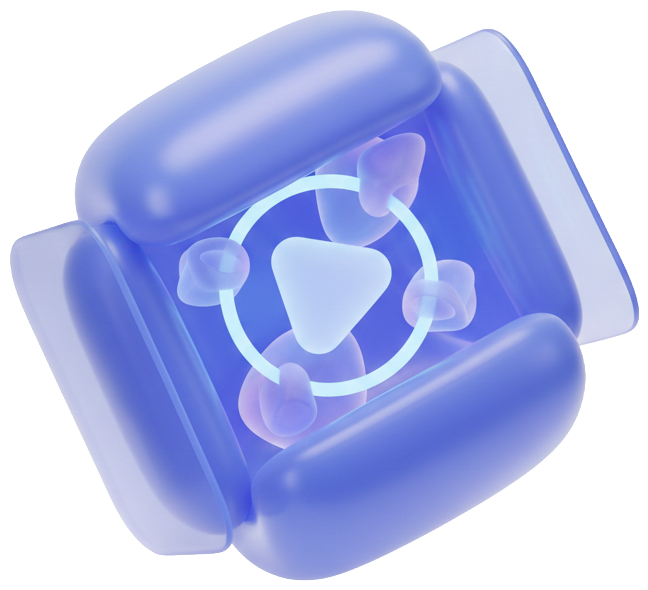 Generative media and 3D background